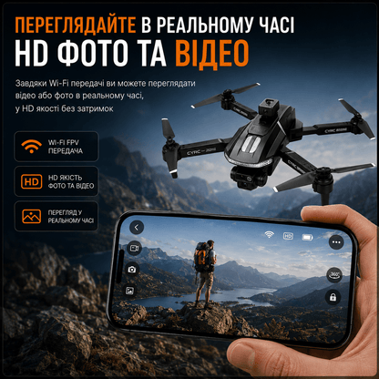 Квадрокоптер Y615D з Wi-Fi камерою HD/4K