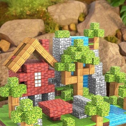 Магнітний конструктор Minecraft 100 деталей