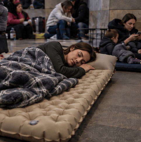 Під час обстрілів доводиться ночувати в укритті чи метро